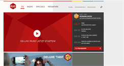 Desktop Screenshot of deluxemusic.tv